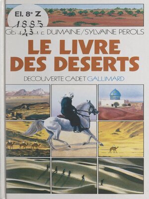 cover image of Le livre des déserts